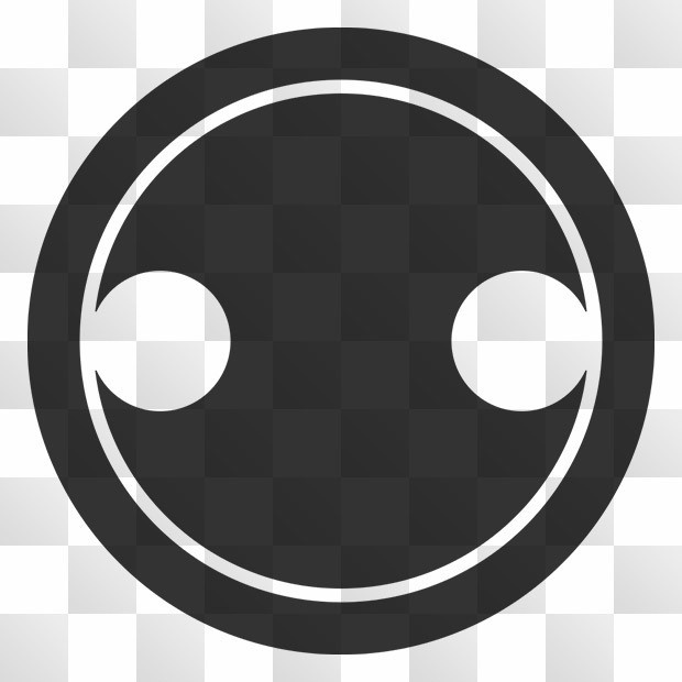3点 分銅紋 (ふんどう) 日本の実用家紋 ZIP (AI, PNG, PSD)
