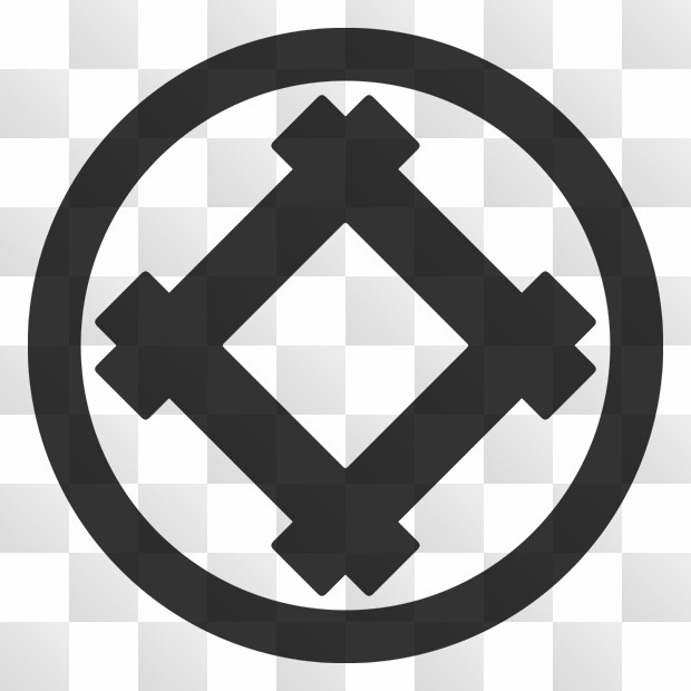 井桁紋 (いげた) 日本の実用家紋 ZIP (AI, PNG,PSD)