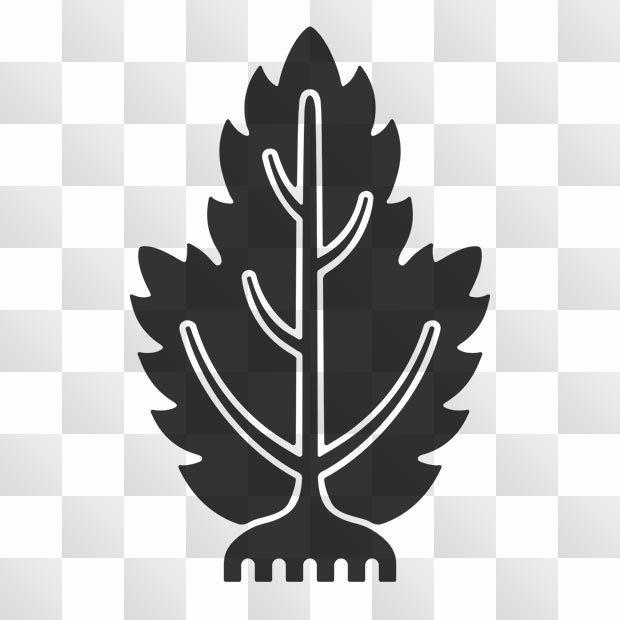 杉紋 (すぎ) 日本の実用家紋 ZIP (AI, PNG, PSD)