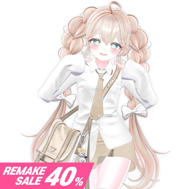 ⬪REMAKE SALE 40% OFF⬪【10アバター対応】 Twin Braid [REMAKE] 