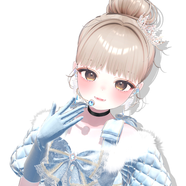 【5アバター対応】 Chibi Bun Hair🐣