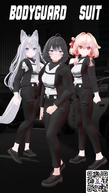 Bodyguard Suit [Lime, Ukon, Velle] And a weapon box