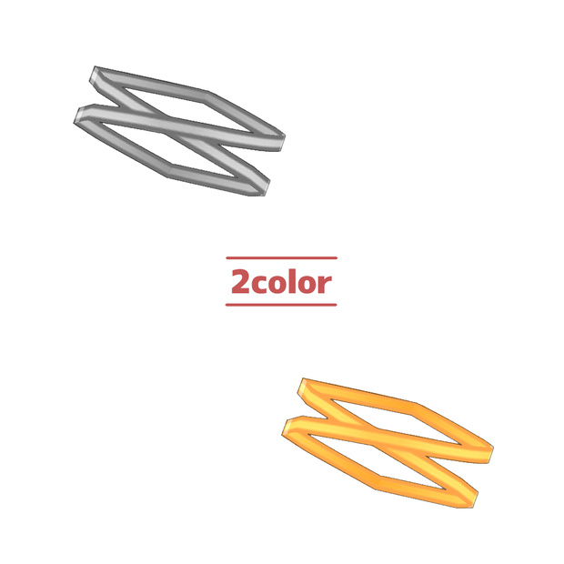 【2color】クロスバングル