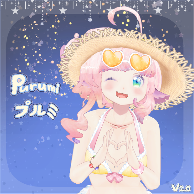 【オリジナル3Dモデル】Purumi -プルミVer.2.1 - 利用不可/Unavailable- 