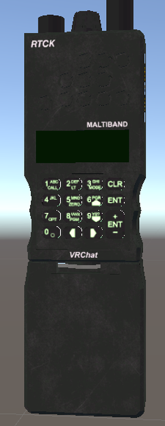 携帯型軍用トランシーバー