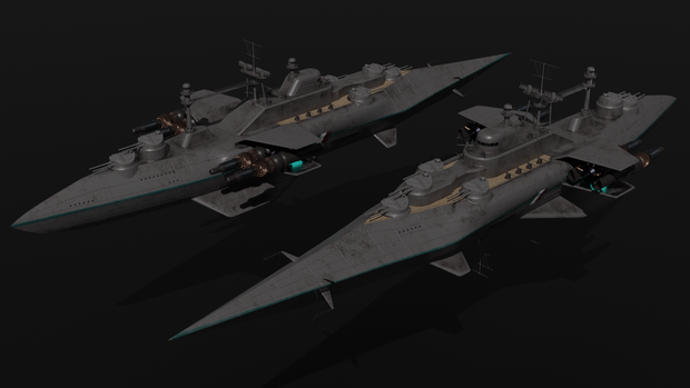 GsG-201　オリジナル架空兵器3Ⅾモデル