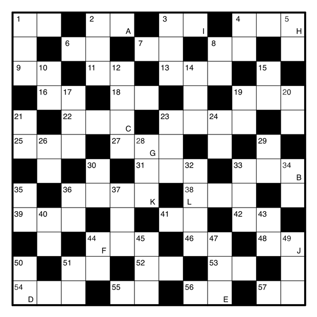 クロスワード(12×12)