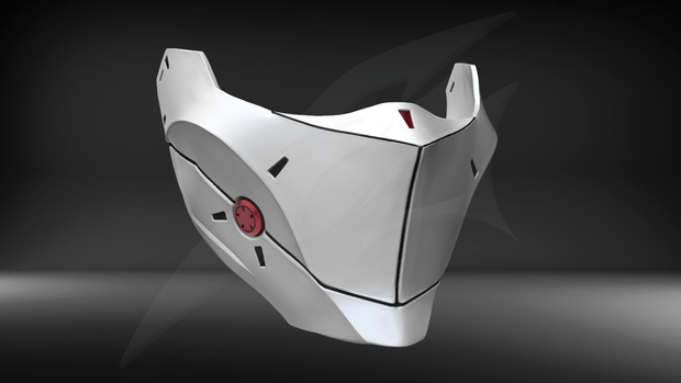 Cyborg Mask STL for 3D print 