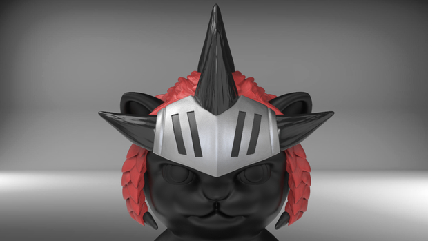 Dragon Helmet for cat - 猫の帽子