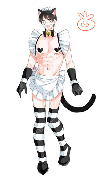 立ち絵素材★☆男メイド