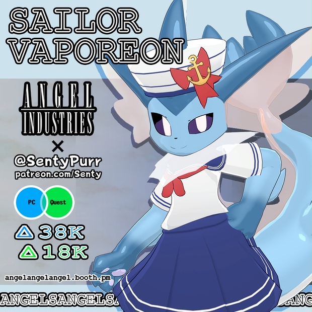 SAILOR VAPOREON [VRC] - ANGEL INDUSTRIES - BOOTH