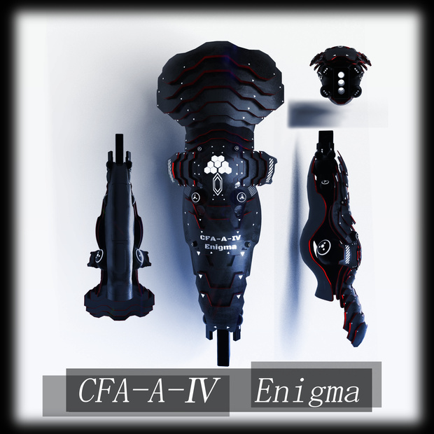 【3Dモデル】CFA-A-Ⅳ　Enigma