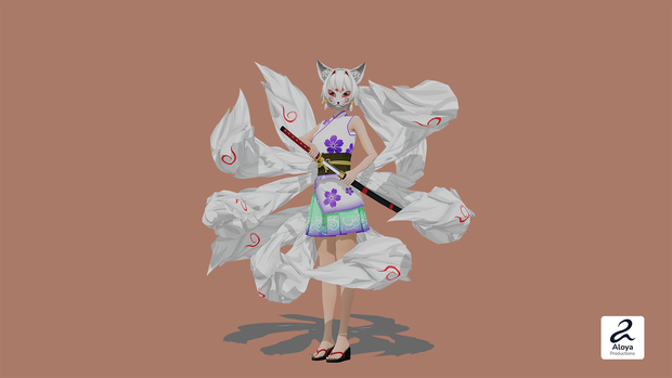 Kitsune / Fox Girl | Anime Character