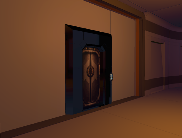 [VRChat] Sci-Fi Sliding Door - Fully Synchronized (UdonSharp/Graph)