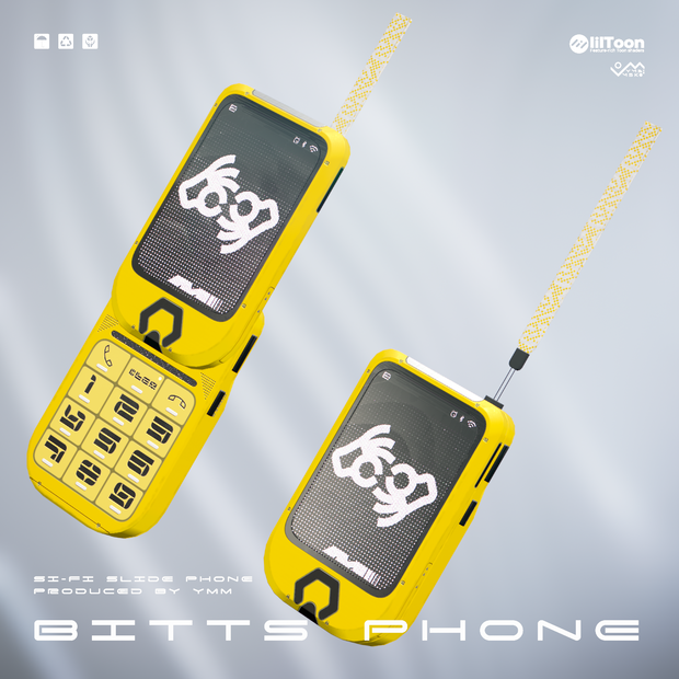 【無料】3Dモデル「Bitts Phone v1.0」PB対応 カラバリ12色有