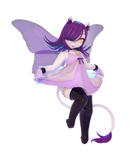 [VRChat] Butterfly model