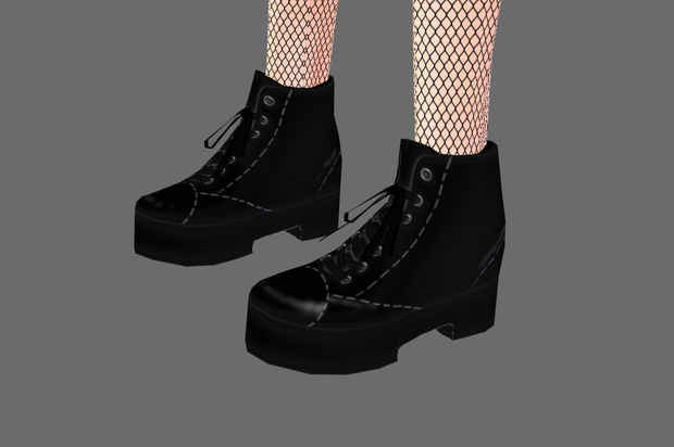 VroidStudio Combat Boots / 戦闘ブーツ