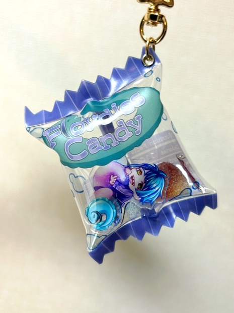 ジェイド　フロイド　キャンディーチャーム キャンディーチャーム】フロイドちゃんキャンディー【キーホルダー