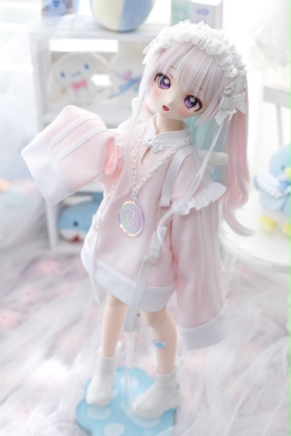 MDD服 天使チャイナセット（パステルピンク）1/4ドール服 - Candy House - BOOTH