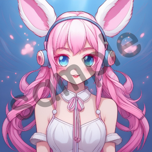 うさ耳女子　（アイコン）