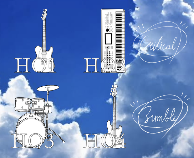 シンプル楽器素材