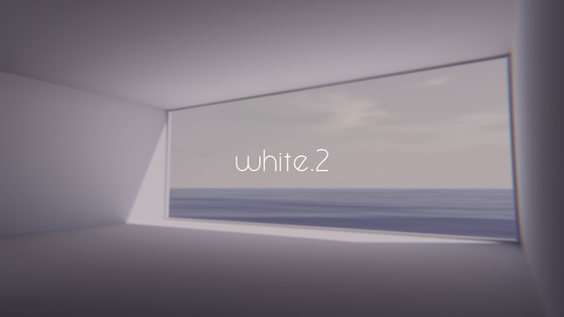【VRChat想定】white.2【ワールドアセット】
