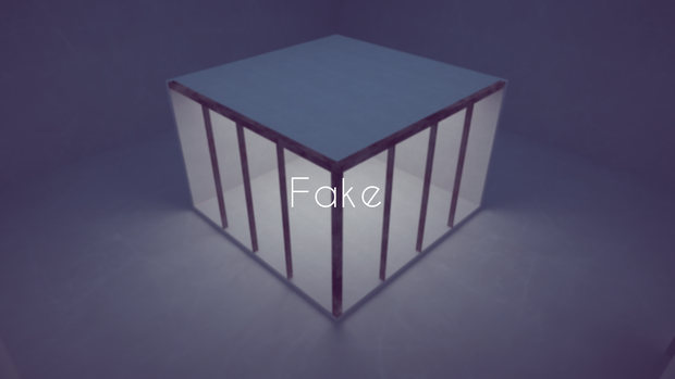 【標準ベイク・Bakery両対応】【VRChat想定】Fake【ワールドアセット】