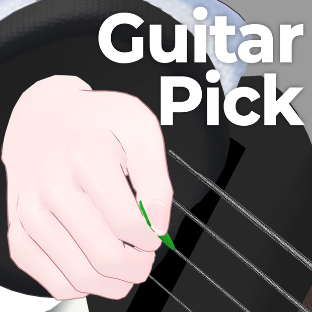 Guitar Pick & Hand Animation | ギターピック＆ハンドアニメーション