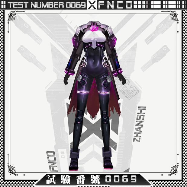 Vroid - 試驗編號0069/職業服/Test number 0069