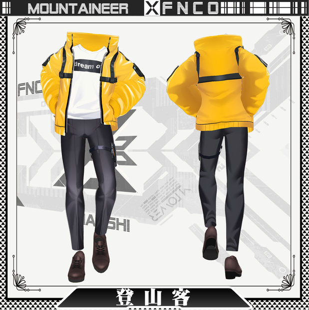 Vroid - 登山客/職業服/mountaineer