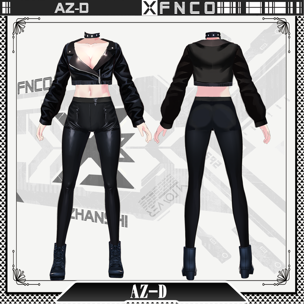 Vroid - AD-Z/職業服/AD-Z