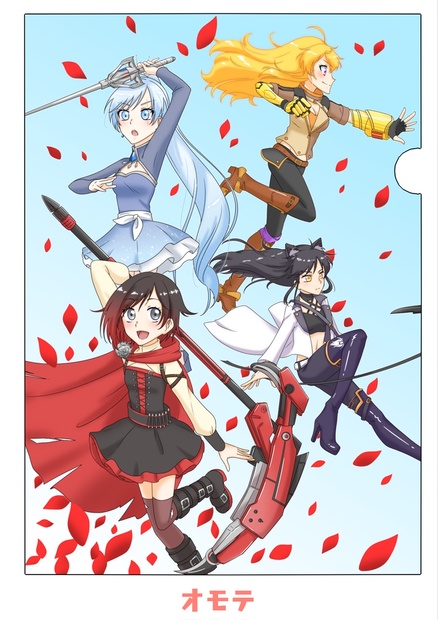 超激得新作RWBY クリアファイル ホルダー毎まとめて クリアファイル