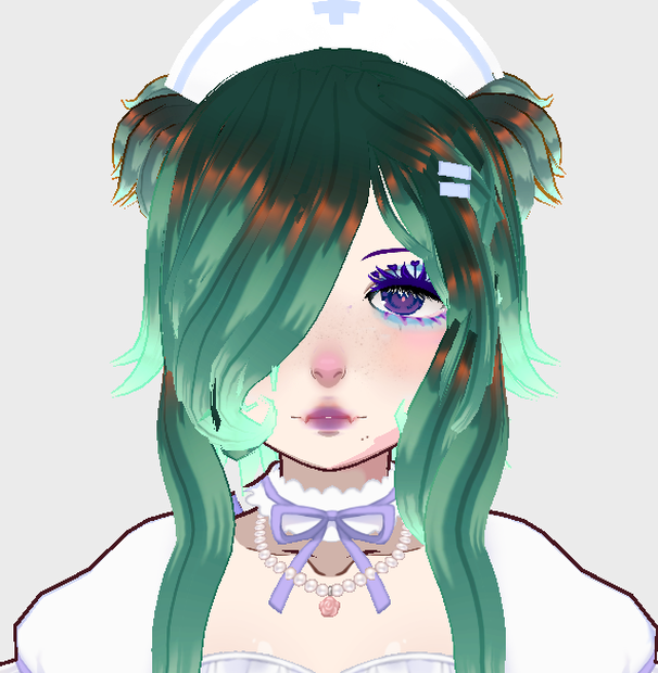 Zapine-Vtuber model ( winter \ Christmas vroid model)