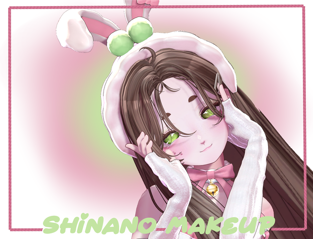 Shinano soft cheeks makeup + eye tex