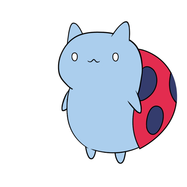 Catbug Live2D rigged model