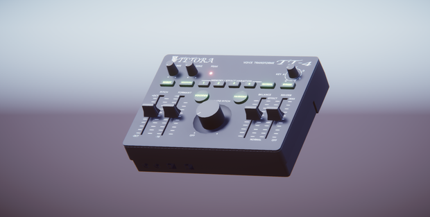 エフェクター 3Dモデル