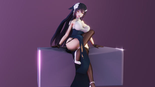 『アズールレーン・吾妻·語らいの春霞/碧蓝航线·吾妻·细语春霞』