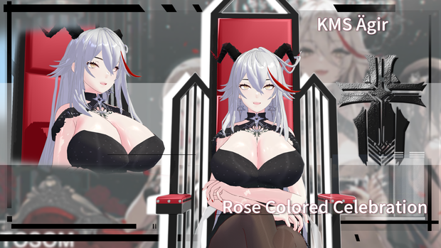 『アズールレーン・エーギル：瑰色慶典/Azur Lane·Ägir：Rose Colored Celebration』