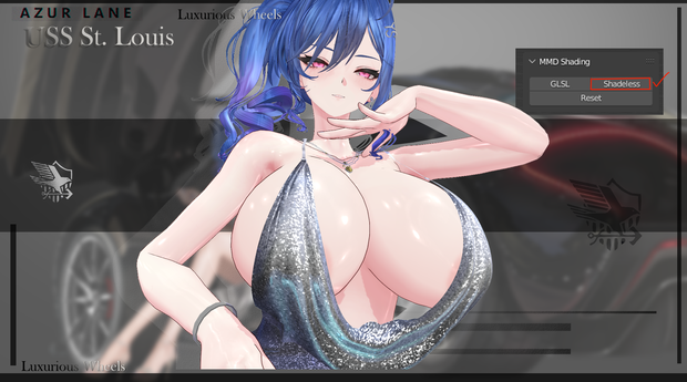 『アズールレーン・セントルイス：Luxury Handle/Azur Lane· USS St. Louis：Luxurious Wheels』