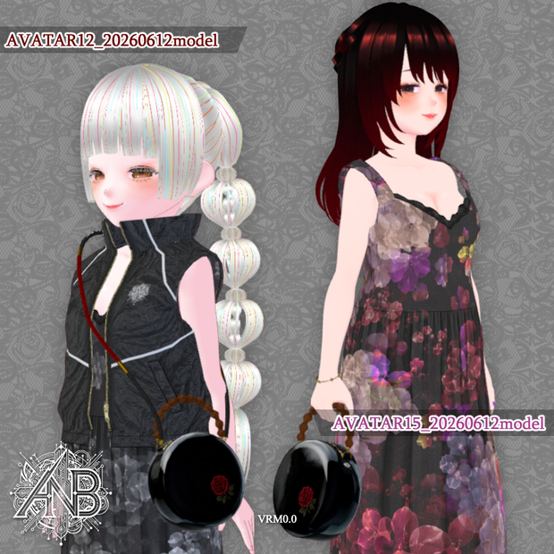 アバター12_20260612、アバター15_20260612　(VRM0.0)