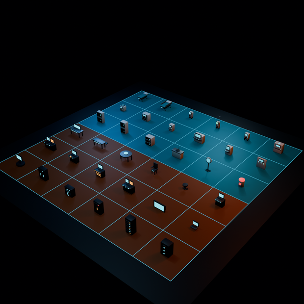 Modular Sci-Fi Lab & Control Room Builder Kit — Premium