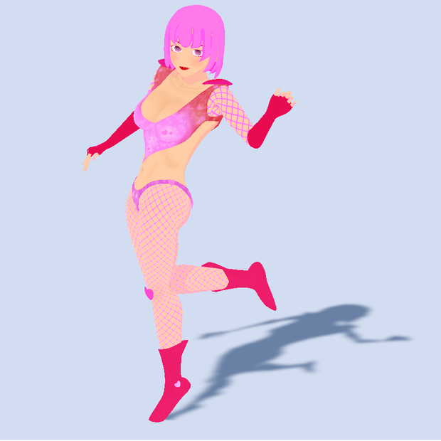 【３Dモデル・VRCHAT avatar3.0対応】LovelyNinja　Ver121　FBXやVRM形式もあるよ