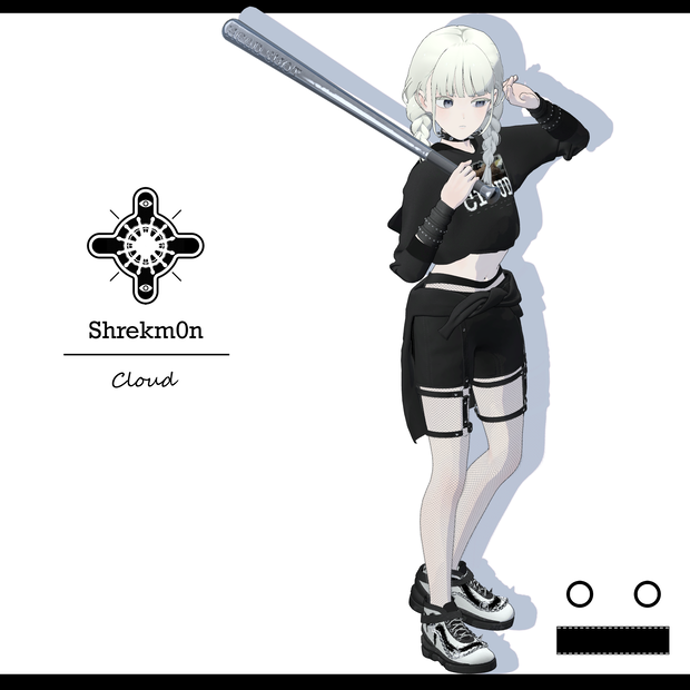 [Grus] Punk Outfit_( Cloud )