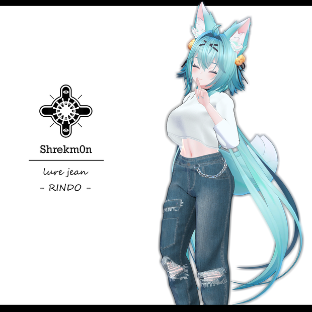 [竜胆] lure jean