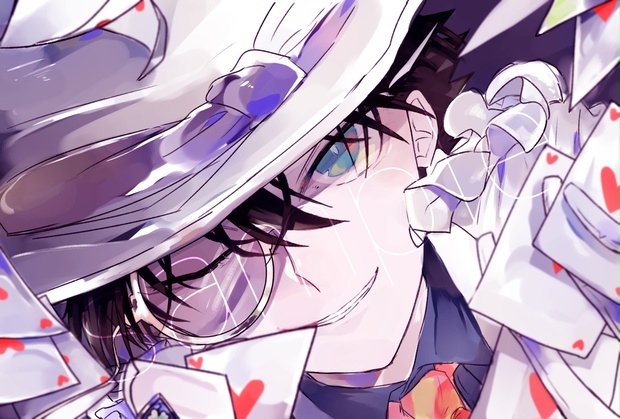 コタローは1人暮らし×怪盗キッド ハロウィン 特典：イラストカード R7-202 コタローは1人暮らし×怪盗キッド ハロウィン 特典：イラスト