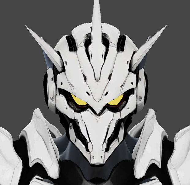 白鋼の騎士《ヴァルクス＝リュミナ》｜VRChat対応3Dアバター