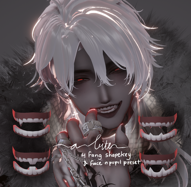  【水瀬/Minase】 A Bite (Fang Shapekey & Liltoon Preset)