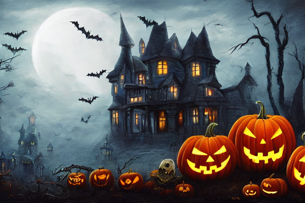 ハロウィン背景素材