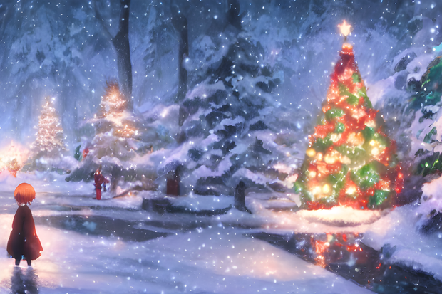 クリスマス用背景素材②