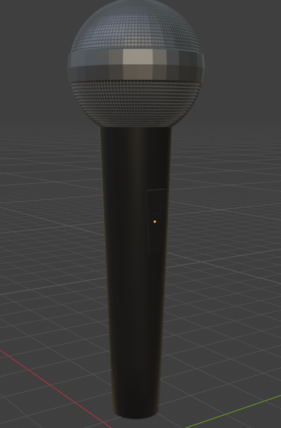 マイク（blender練習の副産物）
